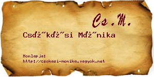 Csókási Mónika névjegykártya